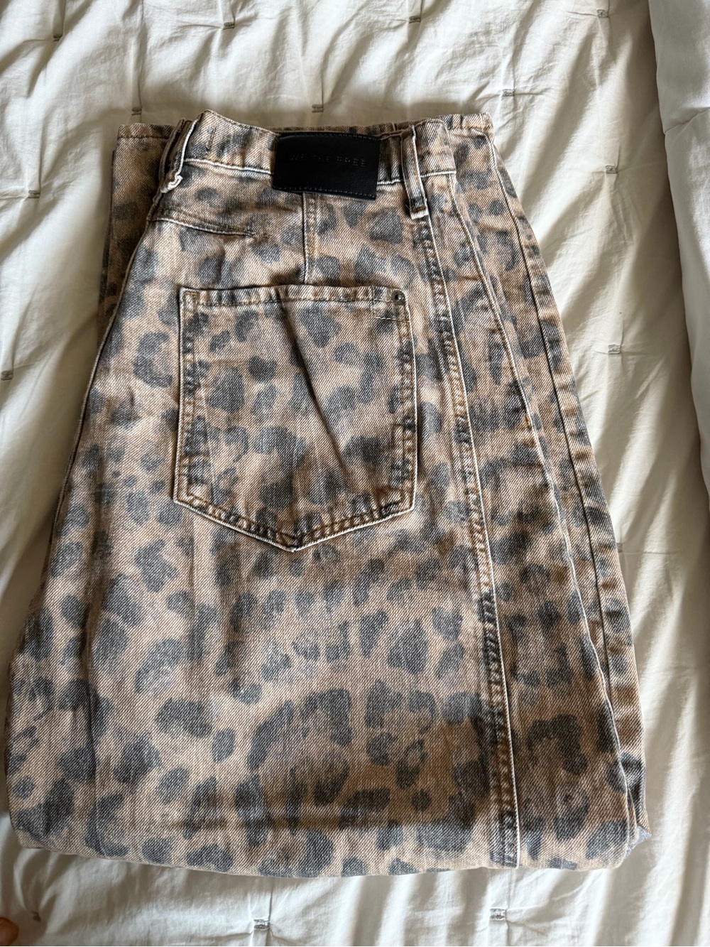 We The Free Women's good luck printed barrel jeans